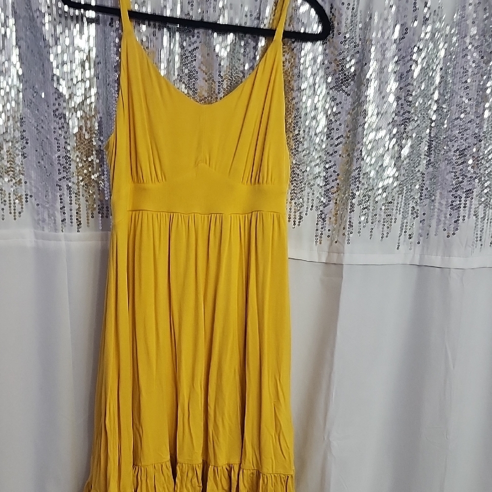 Torrid Vibrant Yellow Dress